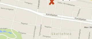 Tre personer i trafikolycka i centrum