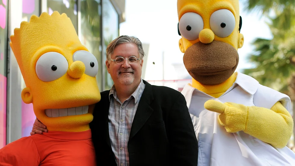Matt Groening, som har skapat "The Simpsons," blåser nu nytt liv i "Futurama". Arkivbild.