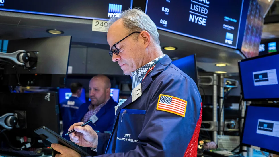 Det blev tungt fall på Wall Street på torsdagen. Arkivbild.
