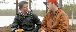 Snart på tv: FP-toppen och Ison hälsade på Filiph i Norsjö