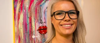 Therése skapar i starka färger