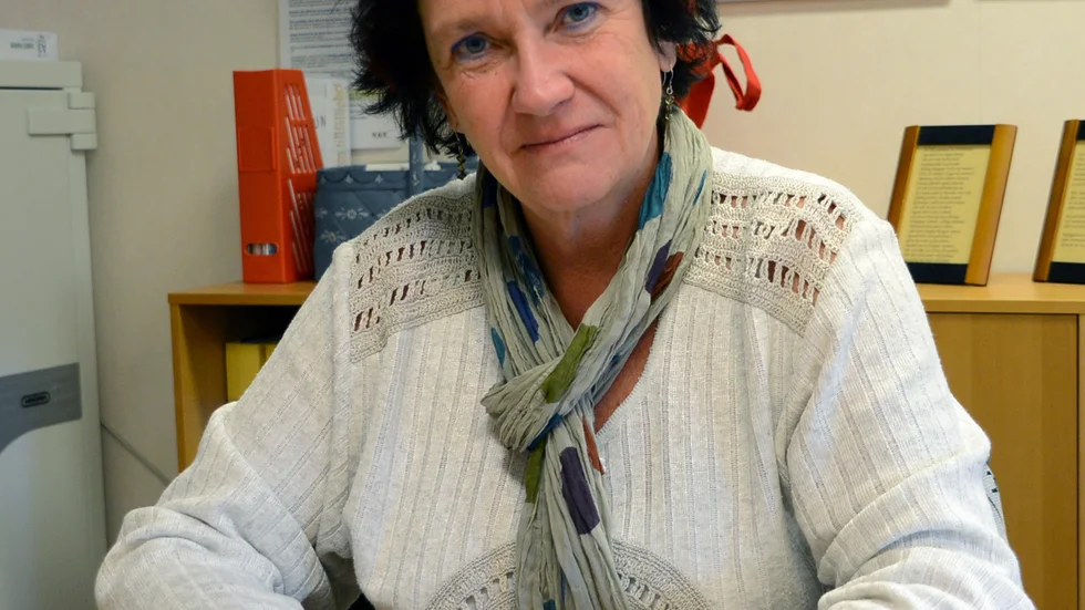 ”Vi har naturligtvis som mål att det ska bli bättre. Vårt mål är ju att eleverna ska kunna lämna grundskolan och ha godkända betyg. Där har vi stora utmaningar men vi jobbar med det”, säger skolchef Annette Rylén. (Arkivbild) Foto: Foto: Sofie Abrahamsson.