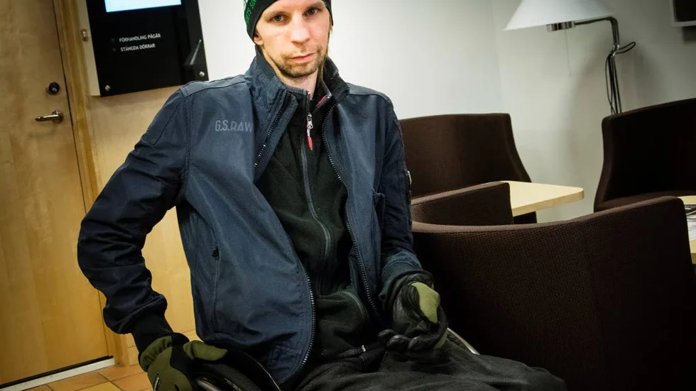 Fredrik Flygare skadades svårt vid olyckan i Svappavaara 2012. Efter olyckan tillbringade han två år på sjukhus.