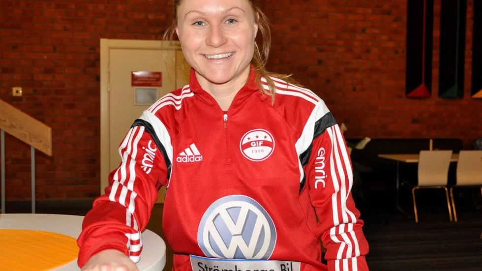 Klar för spel. Johanna Anderssons val föll på Gammelgården.
