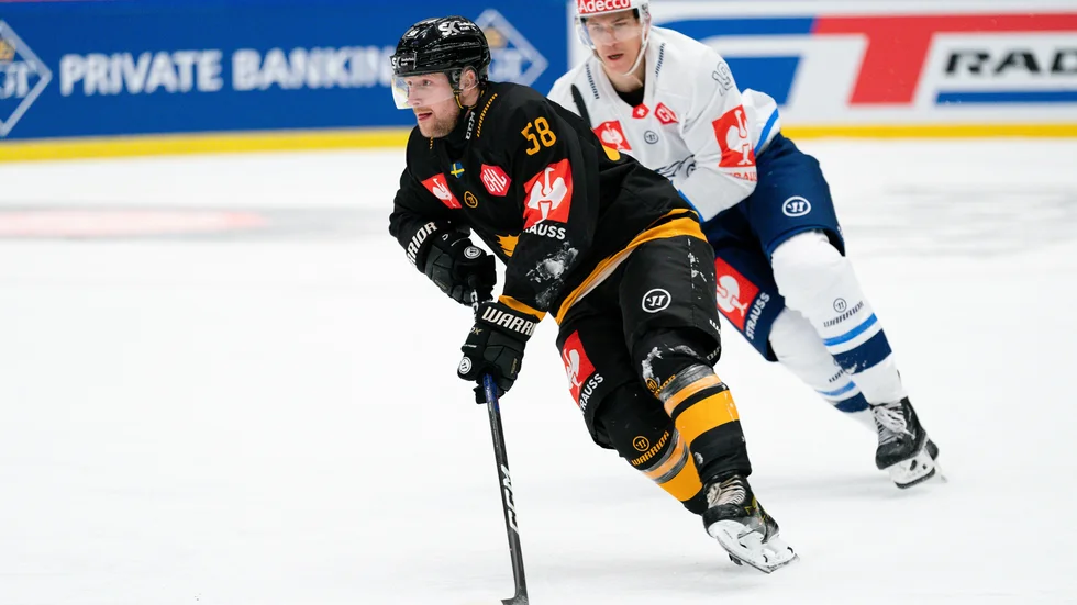 Oskar Nilsson i matchen mot Zürich.