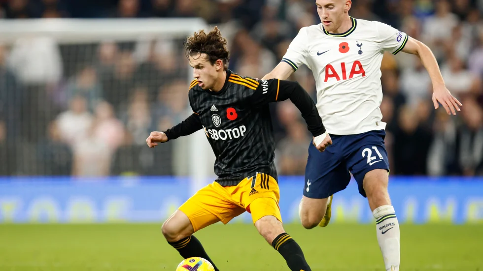 Dejan Kulusevski slog den avgörande passningen som ledde till Tottenhams avgörande mål i 4–3-segern mot Leeds.