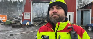 Räddningsledaren: "Hade brunnit länge – det var övertänt"