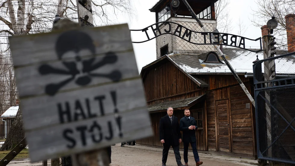Offren i Auschwitz-Birkenau hedrade på dagen 78 år efter att lägret befriades.