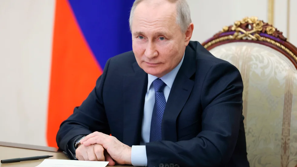 Rysslands president Vladimir Putin.
