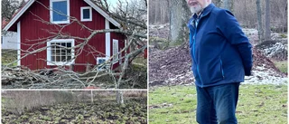 Efter stora förstörelsen – så skyddar Arne sin egendom
