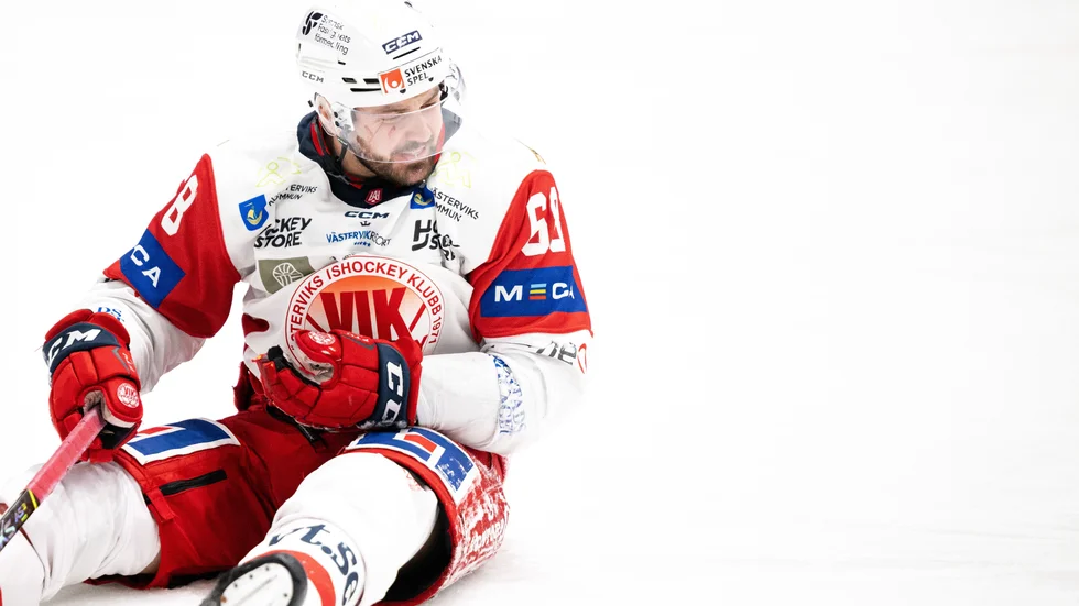 Hagelin och VIK är så gott som klara för negativt kval efter att ha förlorat borta mot AIK på tisdagen.