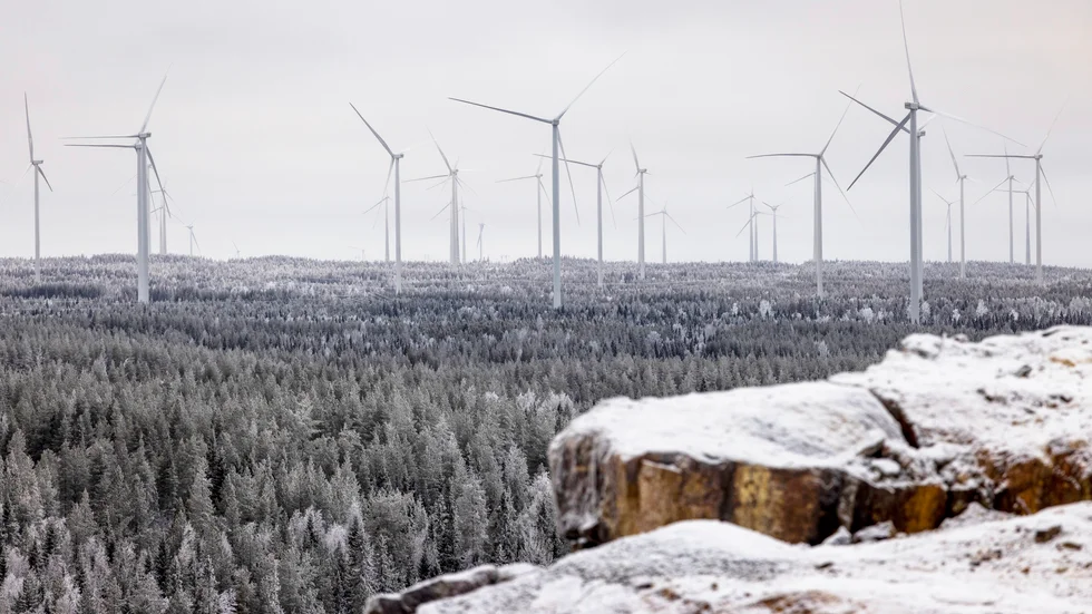 Markbygden vindkraftpark. Socialdemokraterna ser i debattinlägget en rad åtgärder som måste genomföras för mer vindkraft.