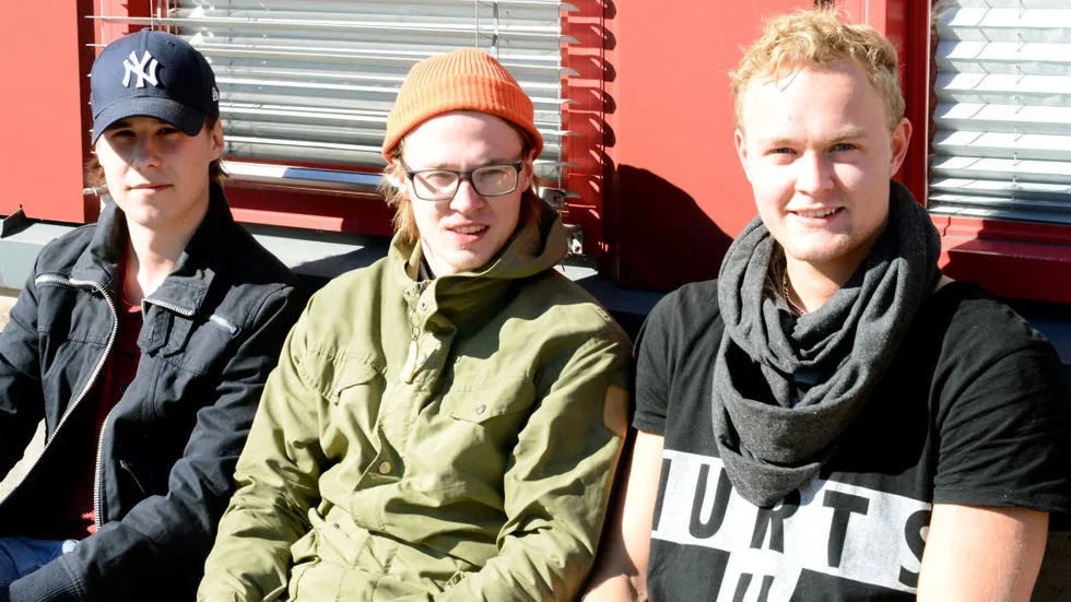 Mattias Lindgren, Fredrik Öhlin och Oscar Tanemar.