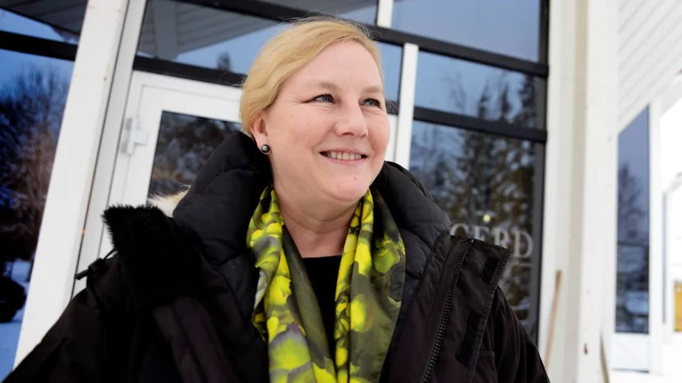 Handelsministern Ewa Björling.