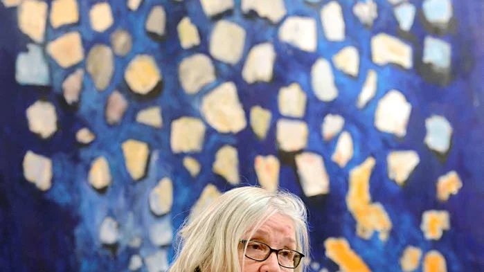 .Anneli Mäkinen från stödföreningen Laestadiusmuseets vänner.
