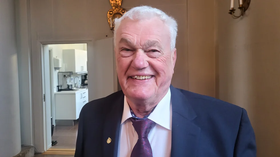 Lennart Andersson, 80 år och senaste nytillskottet till Risinge kyrkokör!