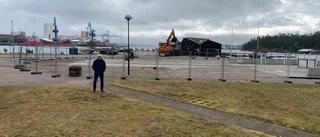 Nu har restaurangen jämnats med marken 
