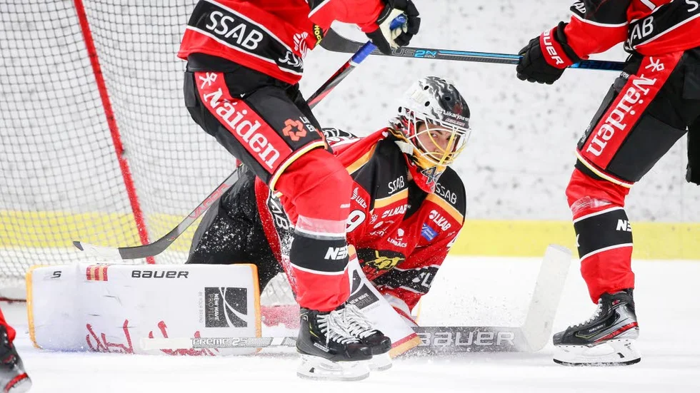 Minatsu Murase vaktade Luleåmålet, i 7–0-segern.