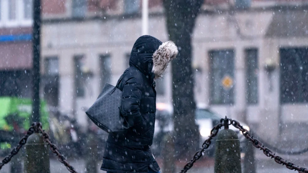 Regn i söder, klart väder i norr och däremellan snö är prognosen för helgen. Arkivbild.