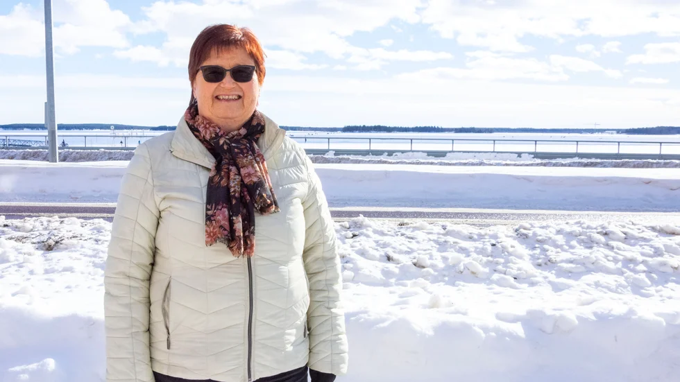 Pirkko Ervasti, ordförande på Finska föreningen i Luleå. "Vi är nog ganska enkla människor som inte bryr sig om status", säger hon.