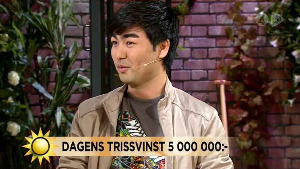 Chocksumman. Aref Hashemi vann ett bra tillskott till bilkassan.