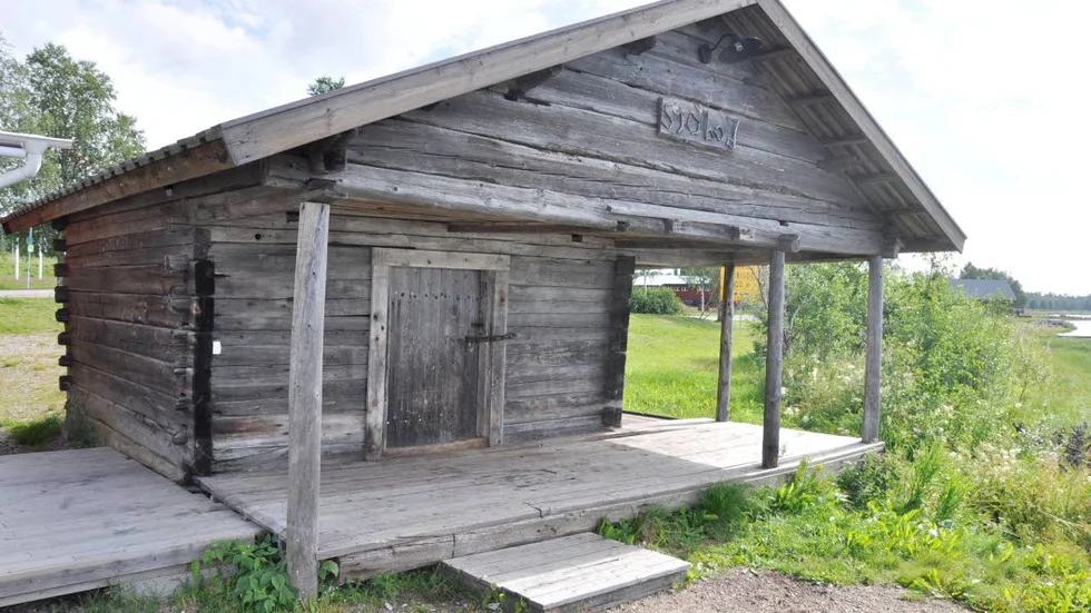 PASSAR IN. Sjöbodan bredvid muséet är från 1826. Där brukar filmen ”En yrkesfiskares liv”, av Gunnar Karlsson och Margith Burman, visas.