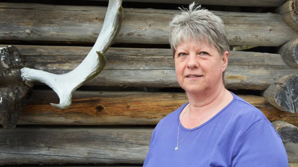 Driver campingen. Olga Stam upplever flygövningen som mycket störande.