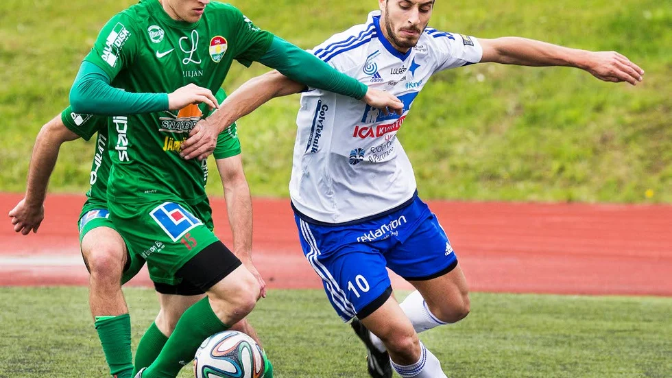 Målkung. Erido Poli har gjort sju mål för IFK Luleå under ­säsongen.