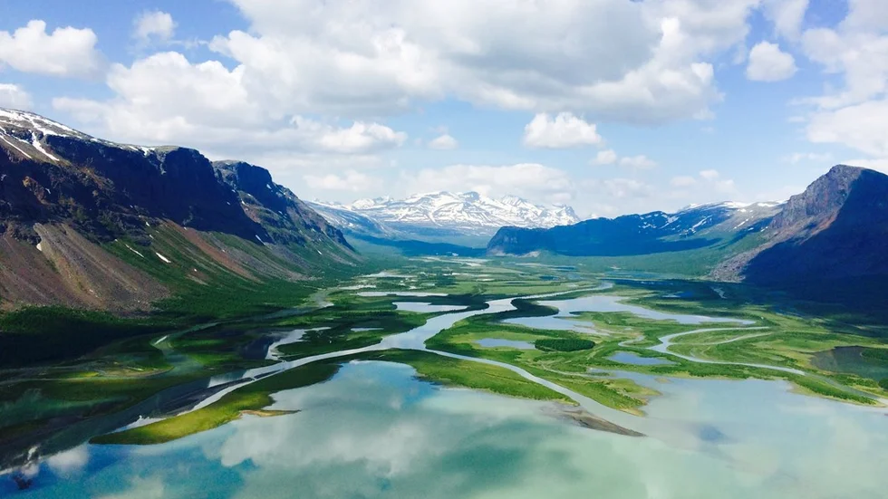 Parets vandring i Sarek tog längre tid än väntat.