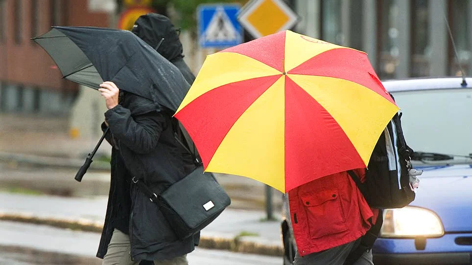 SMHI har utfärdat en gul varning för regn över Sörmland.
