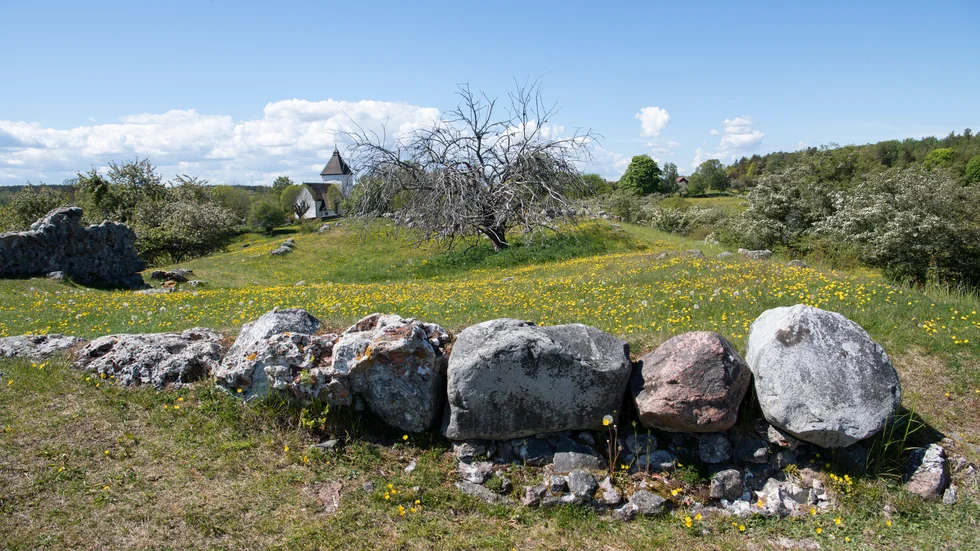Antalet kulturhistoriska lämningar, fornlämningar och byggnadsminnen ökar, visar statistik.. Arkivbild