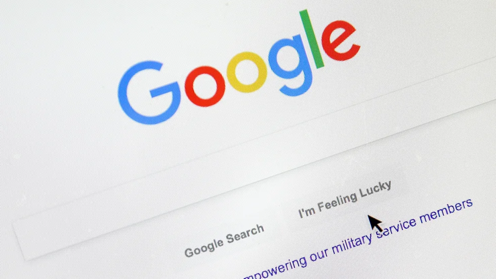 En fransk konstnär har sparat hela sin sökhistorik på Google och ställer nu ut delar av den. Arkivbild.