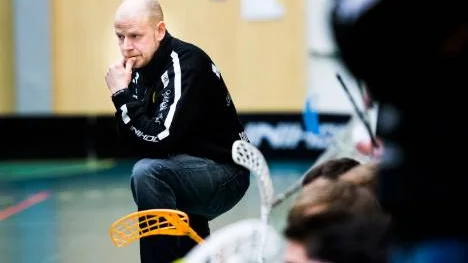 Tränaren David Rannestam har lite att fundera på inför avslutningen.
