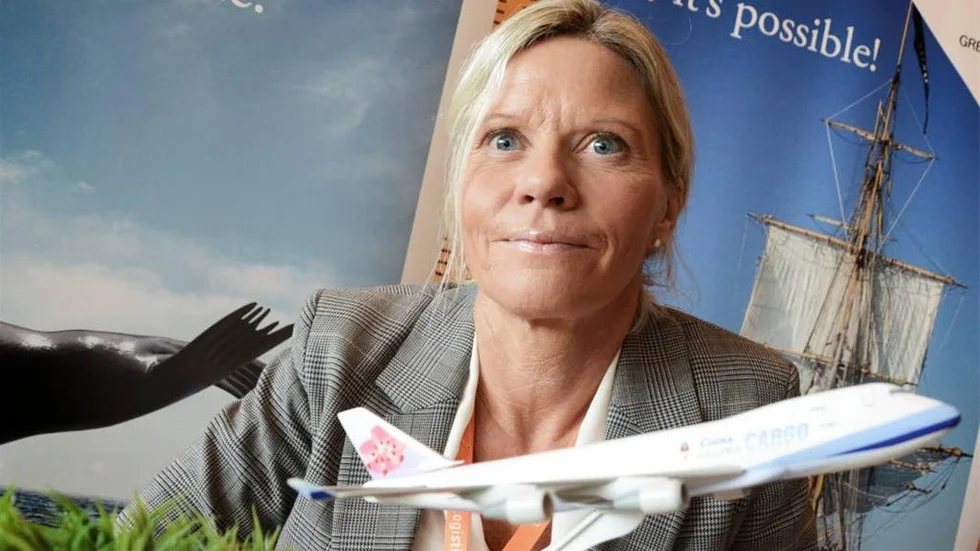 Ann Leffler, platschef på speditionsföretaget Greencarrier i Luleå, deltog på Logistikdag norr och har en hälsning till infrastrukturministern: "Glöm inte bort Norrbotten".