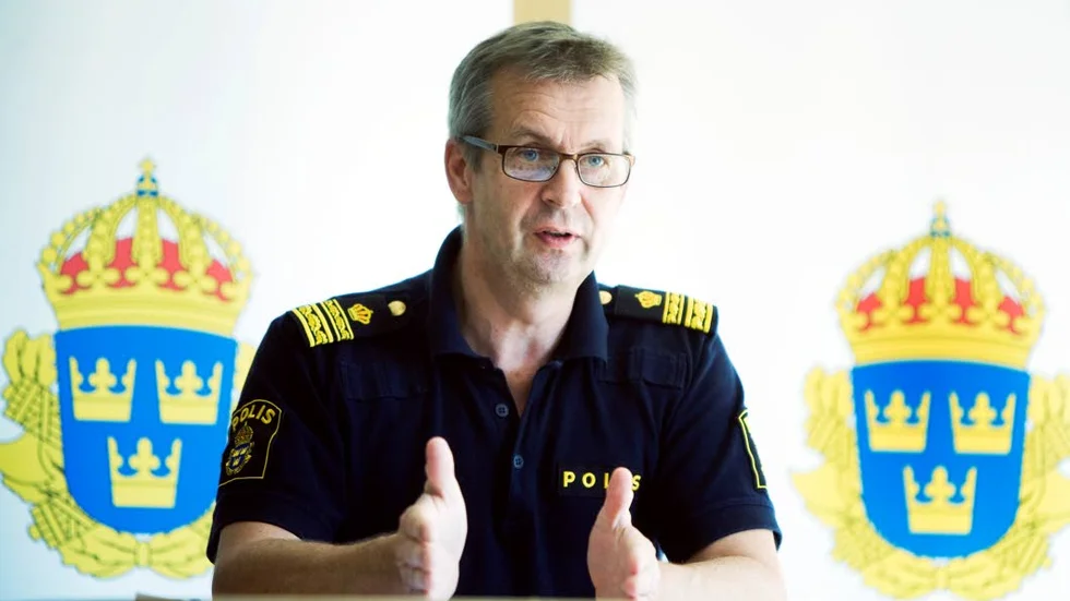 ANSTRÄNGD. Per Karlsson, kommenderingschef hos polisen Region Nord.