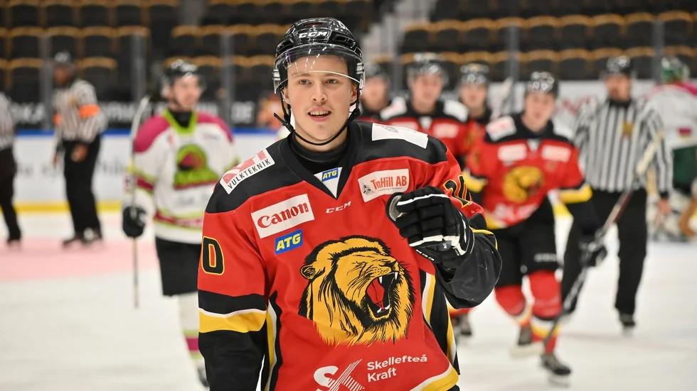 SK Lejons poängkung Robin Johansson hoppas att laget kan växla upp i alltvåan. ”Vi har kapaciteten”, säger han.