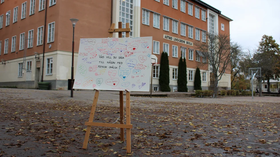 Under fyra veckor anordnar sex socialpedagoger från Vimmerby folkhögskola rastaktiviter på Astrid Lindgrens skola. Det är Maria Lindelöf, Nadia Nilsson, Aya Turani, Isabelle Bergh, Frida Johansson och Maria Jonsson.