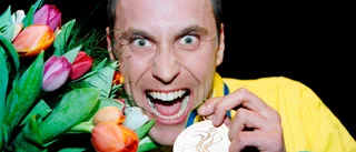 Mattias Sunneborn var först över åtta meter i Sverige