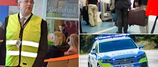 Förklaringen till intrånget på Skellefteå Airport – försenad man hoppade över stängslet: ”Aldrig varit med om någonting liknande”