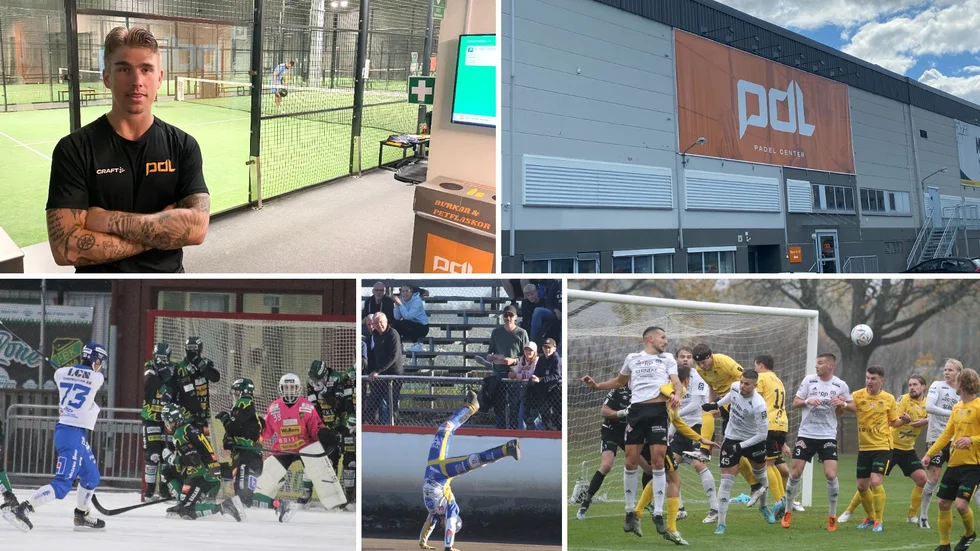 Sportåret 2022. Sportens reporter Jens Bollius minns bäst padeldramatiken, dess krasch och motgångar i bygden, men också dess ljus och framtidstro. På bilden ses Adam Svensson som kommit tillbaka till Motala från Spanien efter att ha fått lämna Pdl. Året innehöll också framgångar för IFK Motala och Motala AIF, och en oförglömlig hjulning på speedwayovalen.
