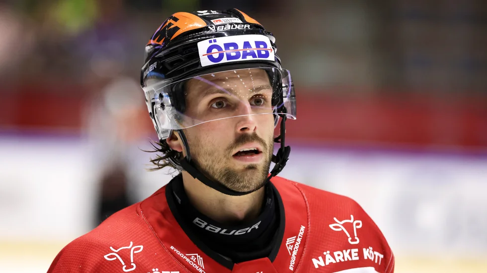Mathias Bromé satte det matchavgörande målet. Arkivbild.