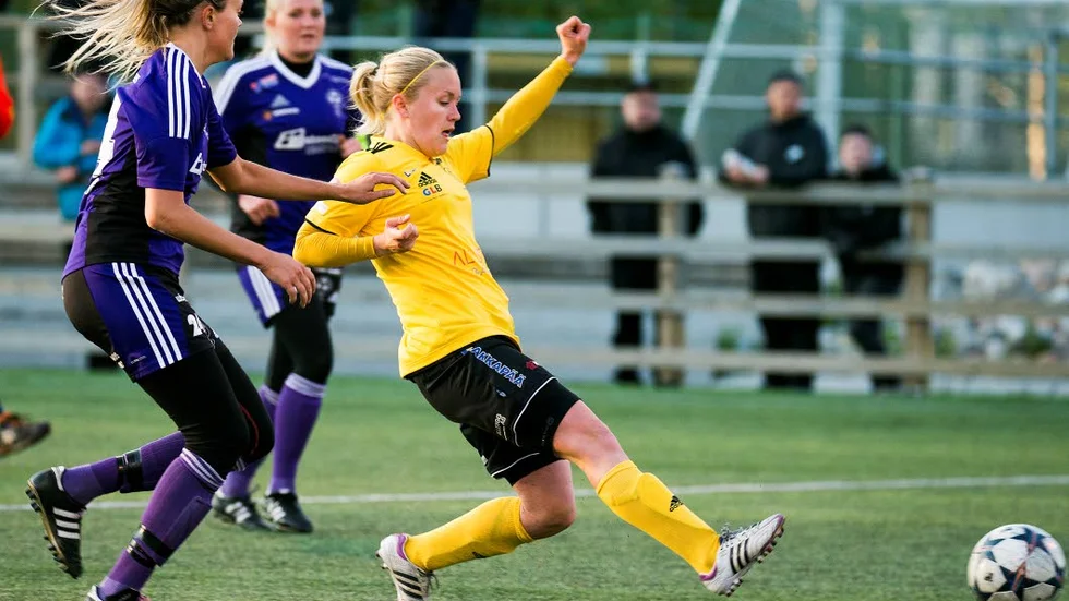 Steget före. Notviken var klasser bättre än gästerna – och då kom man också allt som oftast först till bollen.