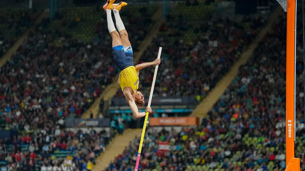 Armand Duplantis kan komma att återvända till Eugene, där han tog VM-guld i somras, för Diamond League-final nästa år. Arkivbild.