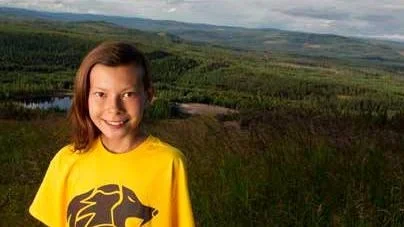 Moa Gustafsson från Luleå är i final i SVT:s äventyrsprogram Wild kidz.