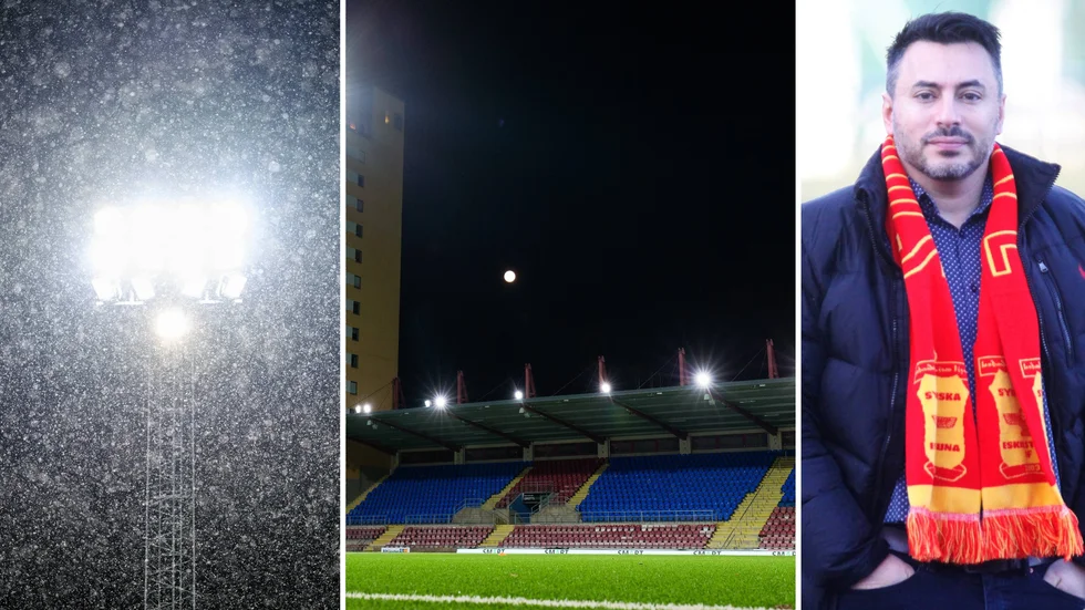 Tunavallens konstgräsmatta var täckt av snö i lördags. Då fick Syrianska ställa in sin träningsmatch, var kommunens besked. Kort senare fick i stället Cup Kommunal spelas på samma matta.