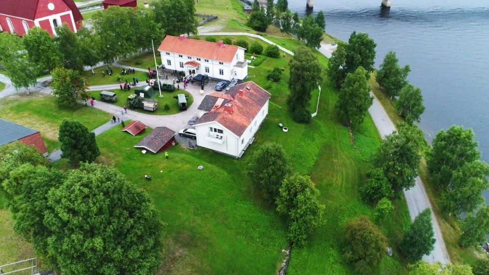 FRÅN OVAN. Så här såg det ut vid Prästgården, där verksamheterna visades upp för allmänheten.