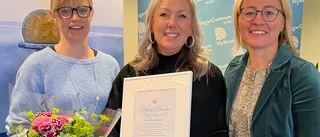 Hon prisas för sitt mentorskap