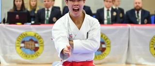 En medalj av varje valör för Anthony på NM