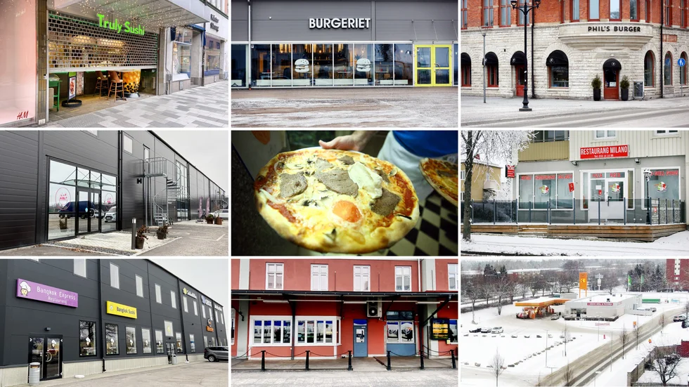 På Blocket affärsöverlåtelser återfinns det nio restauranger i Eskilstuna som är till salu. Några namnges och vissa får spekulanter gissa sig fram till.