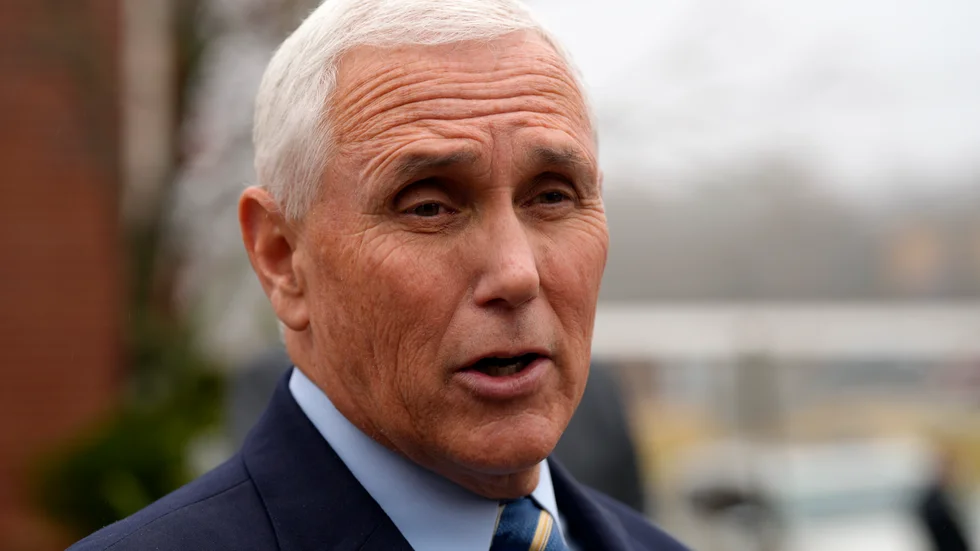 USA:s förre vicepresident Mike Pence. Arkivbild.